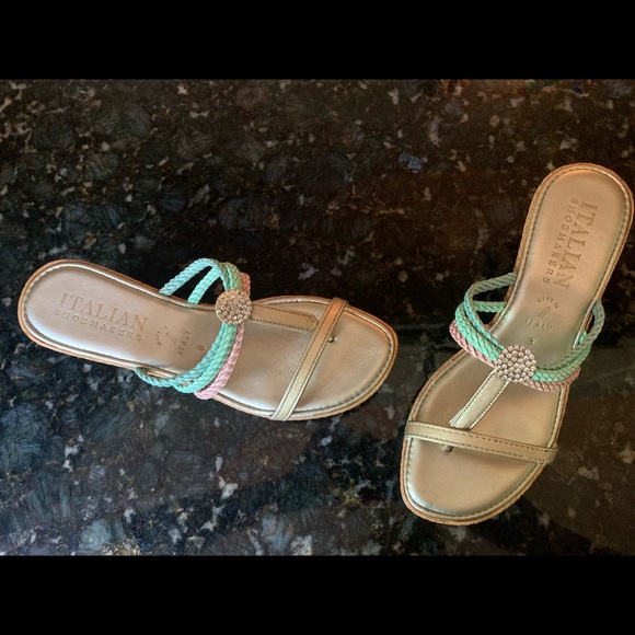 Fancy espadrilles by shoemakers size 8 - Picture 2 of 5
